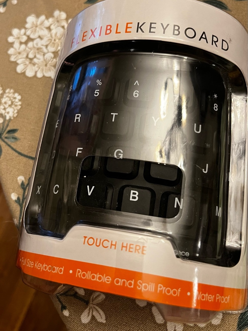 IConcepts Black Flexible Rollable Keyboard New